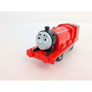 WORKING James Trackmaster Thomas Train Tank Engine Motorized Friends Red Tested